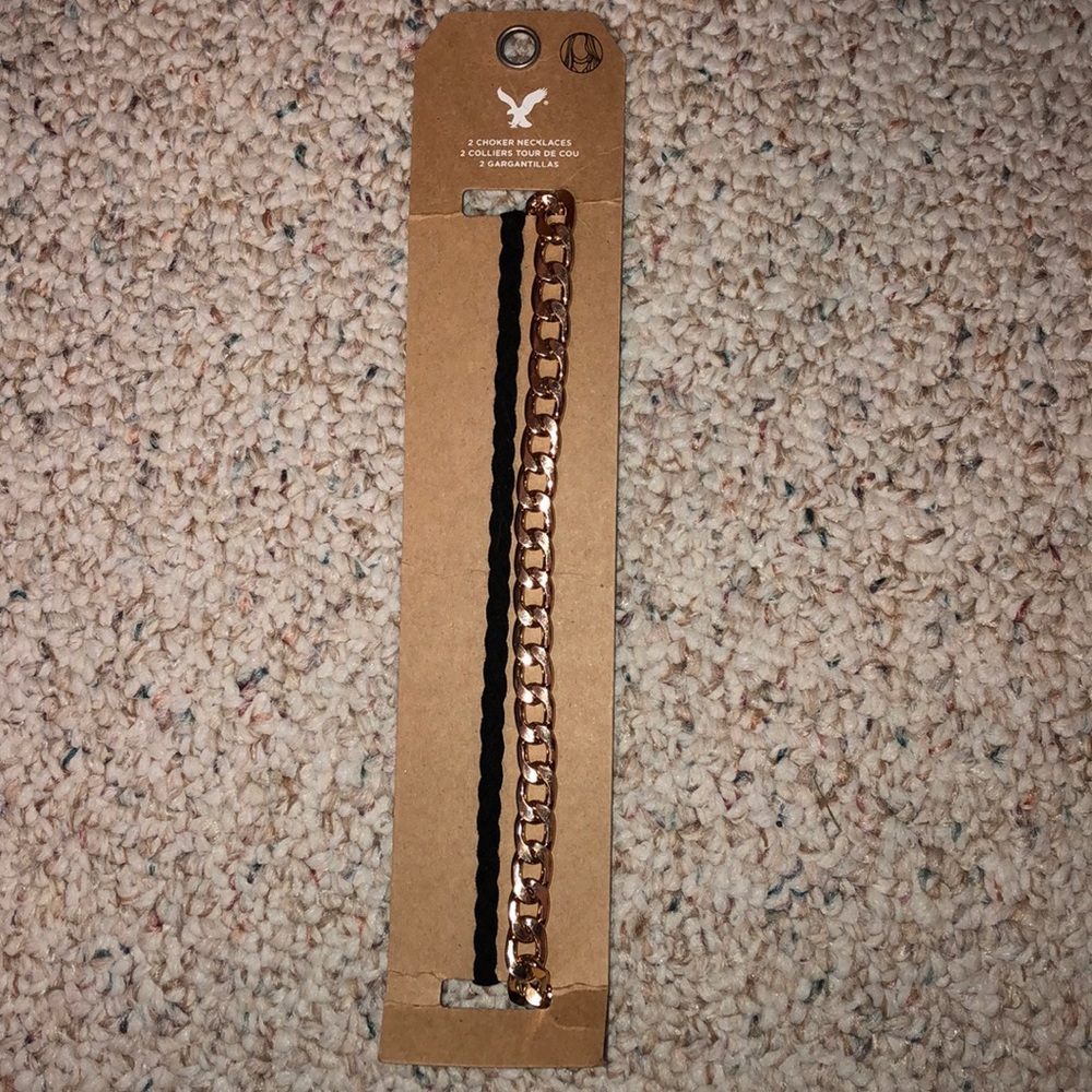 2 American Eagle Choker Necklaces